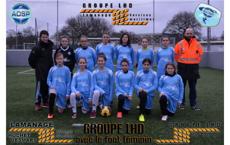 LE GROUPE LHD EQUIPE LES U14F