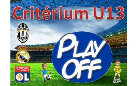 LES PLAY OFF EN U13