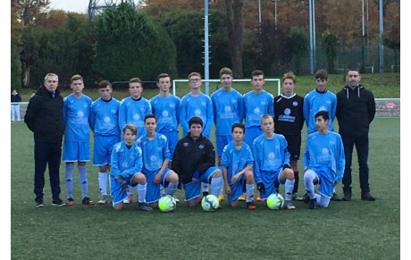 LES U15 A LA JONELIÈRE