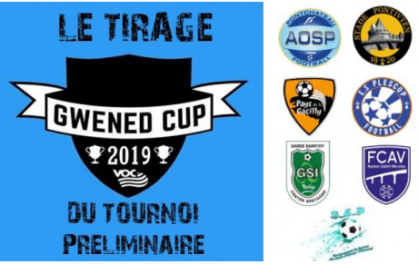 LE TIRAGE DE LA GWENED CUP 2019 U12