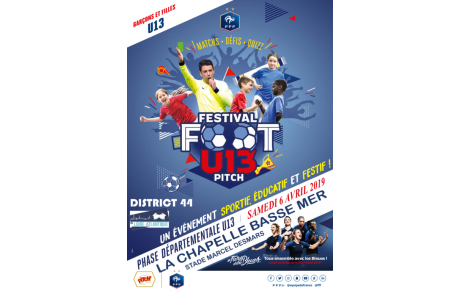 LES U13G ET LA FINALE DEPARTEMENTALE DU FESTIVAL FOOT