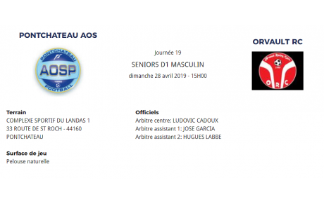 MATCH IMPORTANT