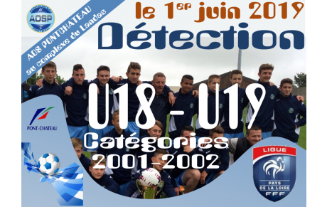 DÉTECTION U18-U19