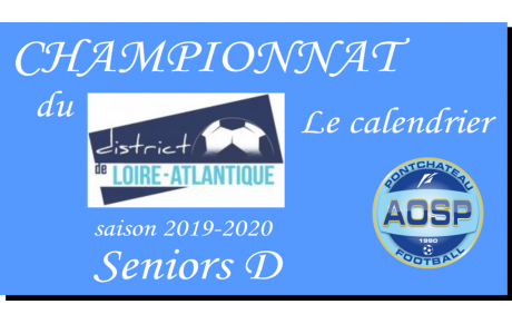 LE CALENDRIER DES SENIORS D