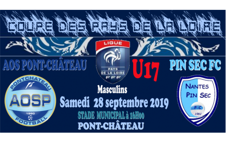 LES U17 EN COUPE DES PAYS DE LA LOIRE