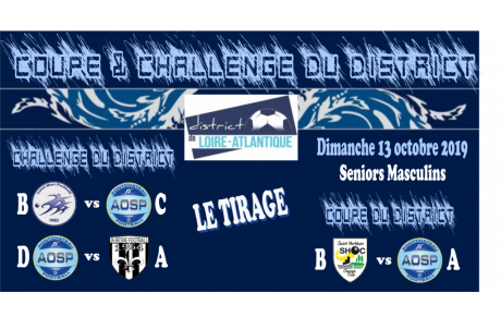 LES COUPES DU DISTRICT SENIORS M