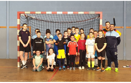 STAGE FUTSAL AU LANDAS DES U11 F&amp;G