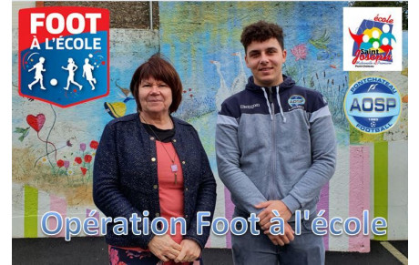 OPÉRATION FOOT À L’ÉCOLE