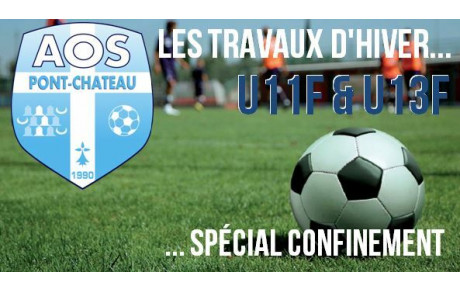PLANNING U11F &amp; U13F (CONFINEMENT ACTE II)