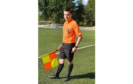 C'ETAIT AUSSI LA REPRISE POUR NOTRE JEUNE ARBITRE !!
