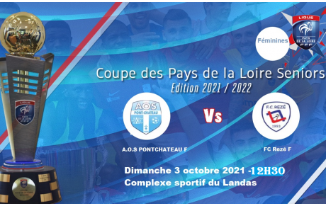 COUPE DES PAYS DE LA LOIRE Féminines