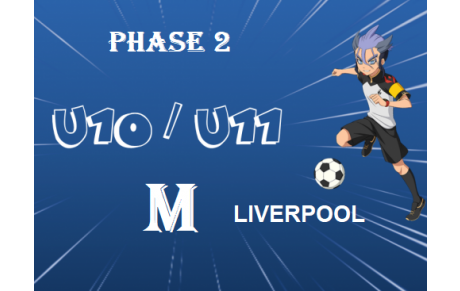 Calendrier U10-U11M  LIVERPOOL Phase 2