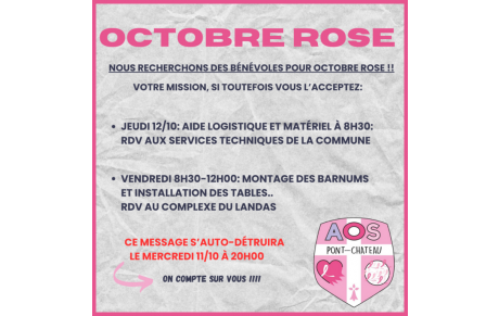 [MISSION OCTOBRE ROSE] 🎀 