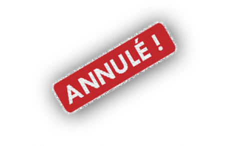 Les séances U12, U13, U14 -U15 &amp; U17 de ce jour annulées ! 