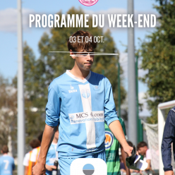 PROGRAMME DU WEEK-END